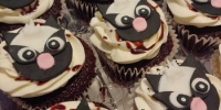 Skunk Cupcakes