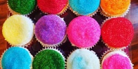 Bright Sprinkles Cupcakes